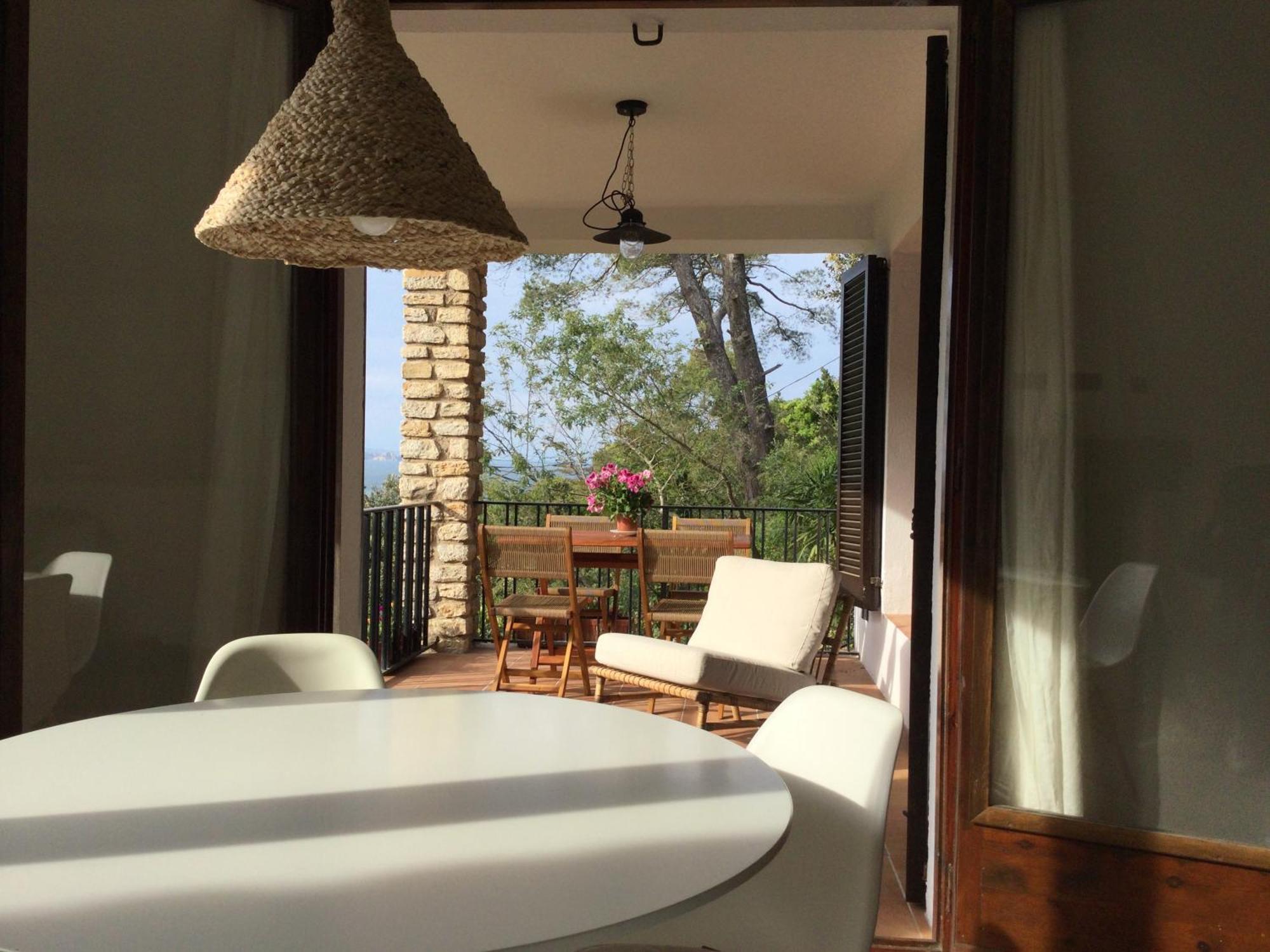 La Coma Sa Riera Apartment เบกูร์ ภายนอก รูปภาพ
